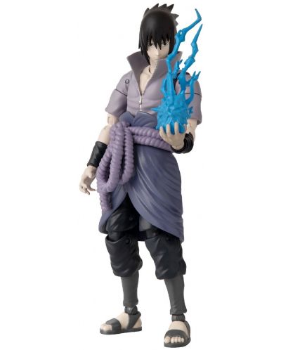 Екшън фигура Bandai Animation: Naruto Shippuden - Sasuke Uchiha (Anime Heroes) - 4