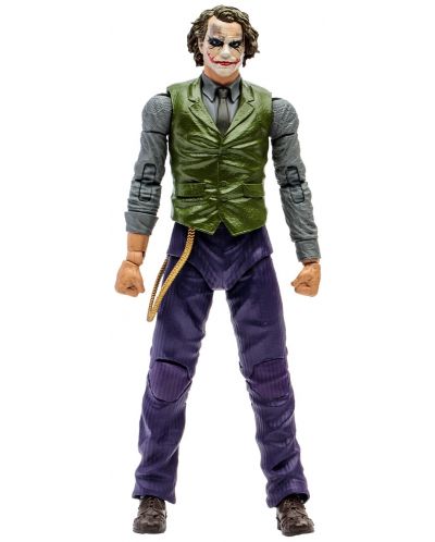 Екшън фигура McFarlane DC Comics: Multiverse - The Joker (The Dark Knight) (Interrogation Room) (Gold Label), 18 cm - 1