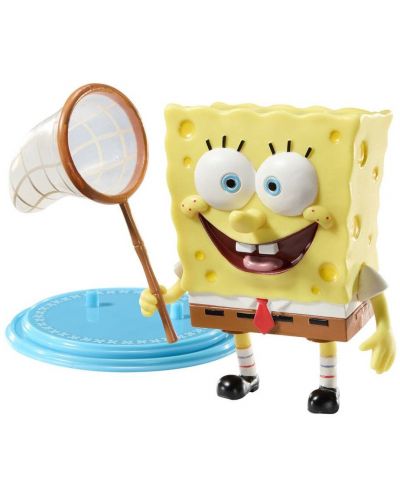 Екшън фигура The Noble Collection Animation: SpongeBob - SpongeBob SquarePants (Bendyfig), 12 cm - 6