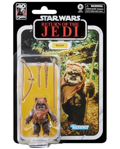 Екшън фигура Hasbro Movies: Star Wars - Wicket (Return of the Jedi) (Black Series), 15 cm - 10