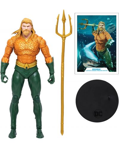 Екшън фигура McFarlane DC Comics: Multiverse - Aquaman (JL: Endless Winter), 18 cm - 4