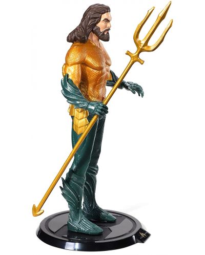 Екшън фигура The Noble Collection DC Comics: Aquaman - Aquaman (Bendyfigs), 19 cm - 2