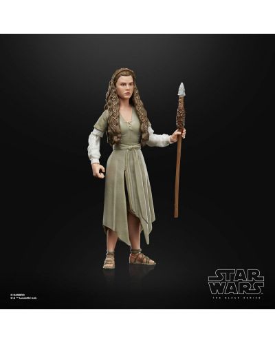 Екшън фигура Hasbro Movies: Star Wars - Princess Leia (Ewok Village) (Black Series), 15 cm - 3