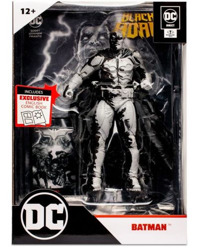 Екшън фигура McFarlane DC Comics: Multiverse - Batman (Black Adam Comic) (Gold Label) (SDCC), 18 cm - 8