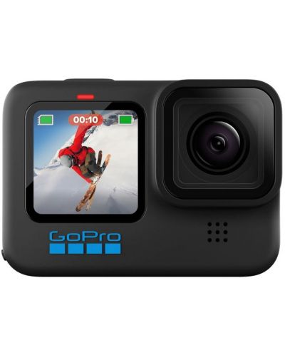 Екшън камера GoPro - HERO 10, Swivel Clip, Battery, Shorty Tripod - 3