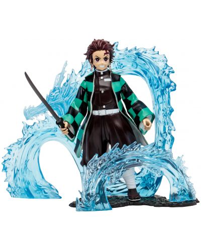 Екшън фигура McFarlane Animation: Demon Slayer - Tanjiro (Water Dragon), 13 cm - 4