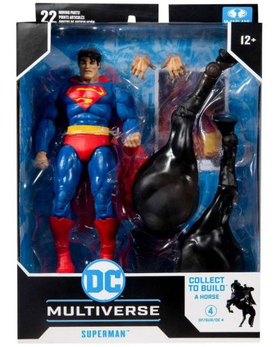 Екшън фигура McFarlane DC Comics: Multiverse - Superman (The Dark Knight Returns) (Build A Figure), 18 cm - 8