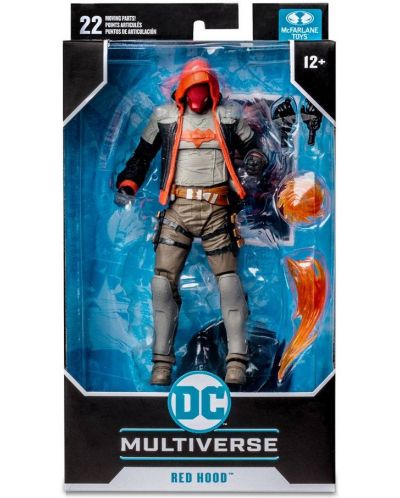 Екшън фигура McFarlane DC Comics: Multiverse - Red Hood (Batman: Arkham Knight), 18 cm - 8