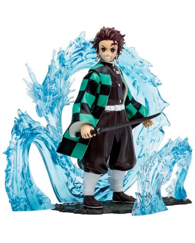 Екшън фигура McFarlane Animation: Demon Slayer - Tanjiro (Water Dragon), 13 cm - 3