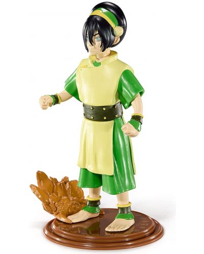Екшън фигура The Noble Collection Animation: Avatar: The Last Airbender - Toph (Bendyfig), 17 cm - 3