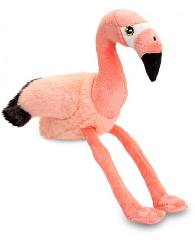 Eкологична плюшена играчка Keel Toys Keeleco - Фламинго, 16 cm - 1