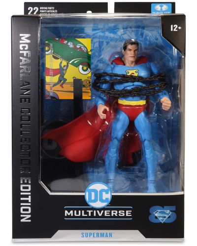 Екшън фигура McFarlane DC Comics: Multiverse - Superman (Action Comics #1) (McFarlane Collector Edition), 18 cm - 9