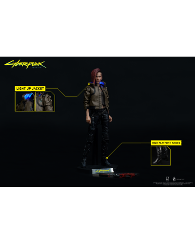 Екшън Фигура Pure Arts Games: Cyberpunk 2077 - Female V, 30 cm - 4