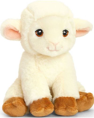 Екологична плюшена играчка Keel Toys Keeleco - Овца, 19 cm - 1