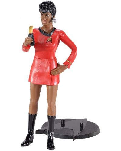 Екшън фигура The Noble Collection Television: Star Trek - Uhura (Bendyfigs), 19 cm - 2