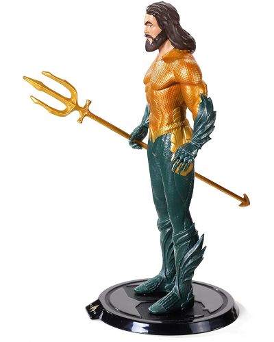 Екшън фигура The Noble Collection DC Comics: Aquaman - Aquaman (Bendyfigs), 19 cm - 3