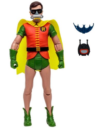 Екшън фигура McFarlane DC Comics: Batman - Robin With Oxygen Mask (DC Retro), 15 cm - 8