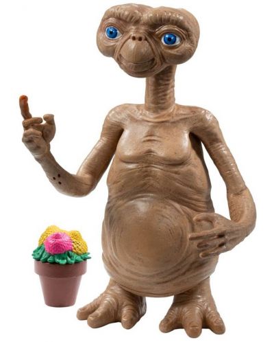 Екшън фигура The Noble Collection Movies: E.T. the Extra-Terrestrial - E.T. (Bendyfigs), 14 cm - 1