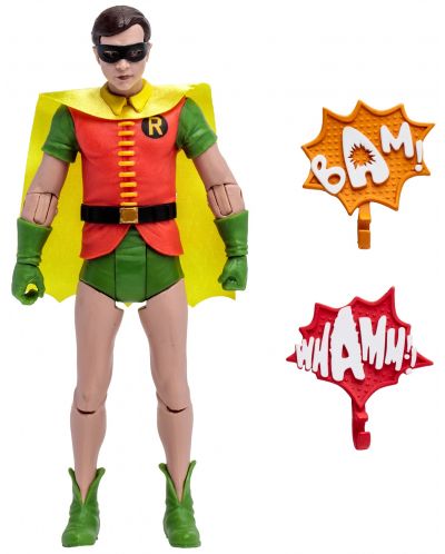 Екшън фигура McFarlane DC Comics: Batman - Robin (Batman '66) (DC Retro), 15 cm - 7