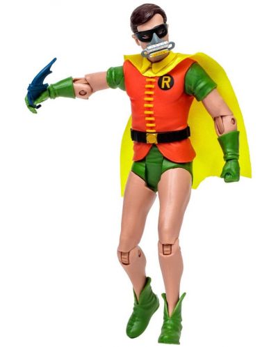Екшън фигура McFarlane DC Comics: Batman - Robin With Oxygen Mask (DC Retro), 15 cm - 3