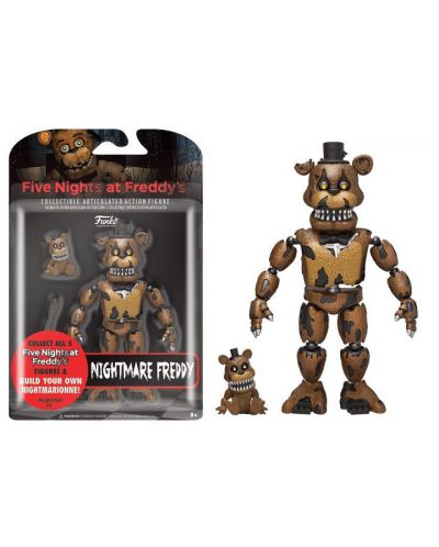 Екшън Фигура Five Nights at Freddy's  Nightmare - Freddy, 13 cm - 2