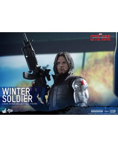 Екшън фигура Captain America: Civil War Movie Masterpiece - Winter Soldier, 31 cm - 4