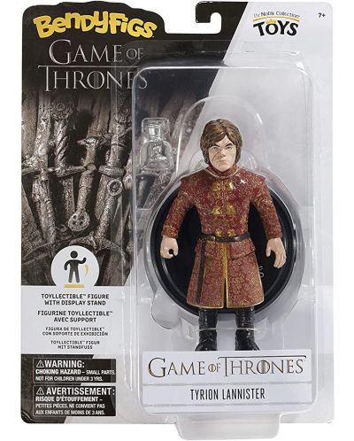 Екшън фигура The Noble Collection Television: Game of Thrones - Tyrion Lannister (Bendyfigs), 14 cm - 7