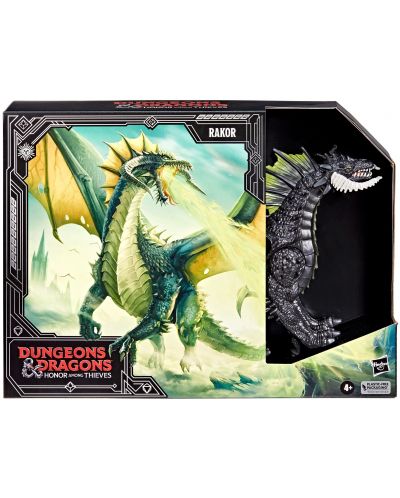 Екшън фигура Hasbro Games: Dungeons & Dragons - Rakor (Honor Among Thieves) (Golden Archives), 28 cm - 4