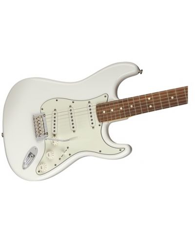 Електрическа китара Fender - Player Stratocaster PF, Polar White - 3