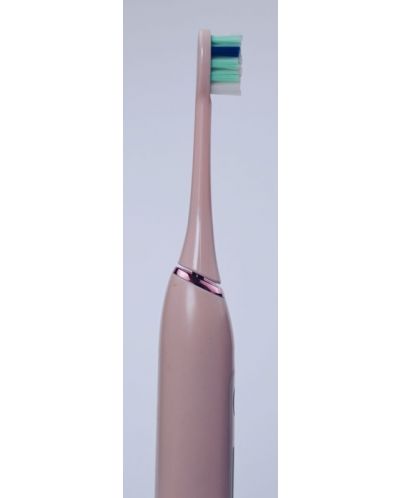 Електрическа четка за зъби IQ - Brushes Pink, 2 накрайници, розова - 3