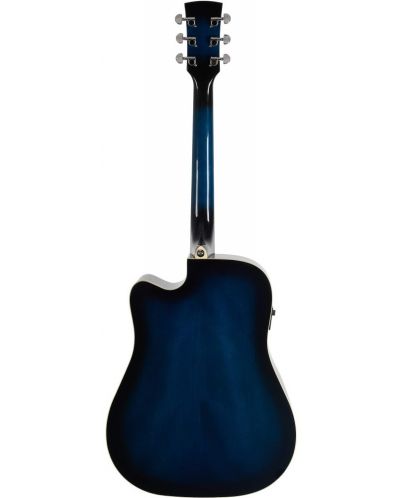 Електро-акустична китара Ibanez - PF15ECE, Blue Sunburst High Gloss - 5