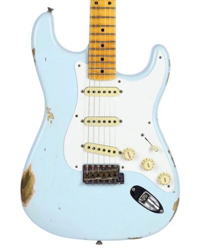 Електрическа китара Fender - Custom Shop '56 Relic, Sonic Blue - 3
