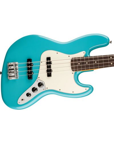 Електрическа бас китара Fender - Player II Jazz Bass, RW AQB, синя - 2