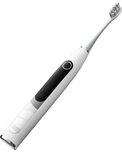 Електрическа четка за зъби Oclean - X10, 1 накрайник, сива - 3