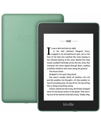 Електронен четец Kindle - Paperwhite 2018, 6", зелен - 1