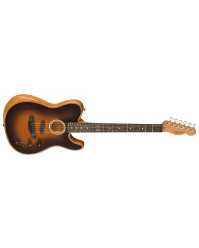 Електро-акустична китара Fender - Acoustasonic Tele, Sunburst - 2