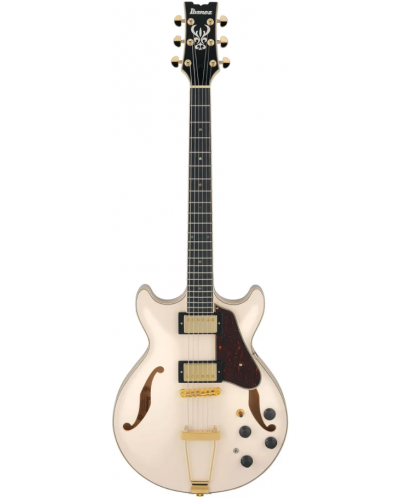 Електро-акустична китара Ibanez - AMH90, Ivory - 1