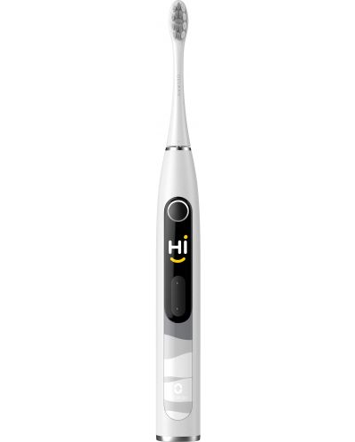 Електрическа четка за зъби Oclean - X10, 1 накрайник, сива - 1