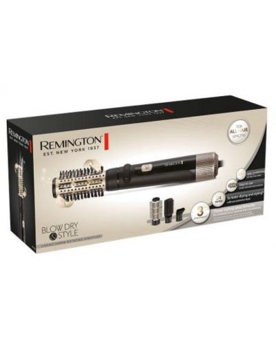 Електрическа четка за коса Remington - AS7580, 1000W, черна - 5