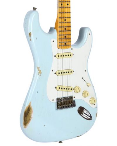 Електрическа китара Fender - Custom Shop '56 Relic, Sonic Blue - 5