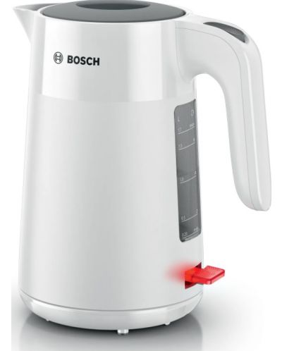 Електрическа кана за вода Bosch - MyMoment, TWK2M161, 2400W, 1.7 l, бяла - 1