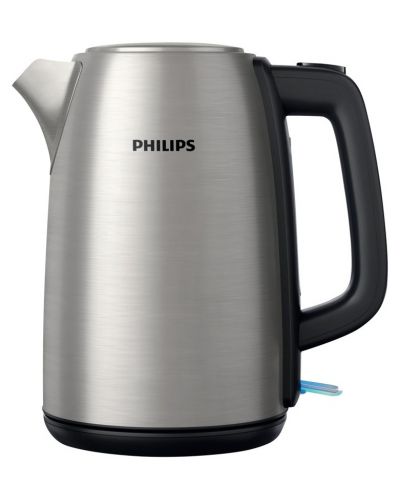 Електрическа кана Philips - HD9351, 2200W, 1.7 l, сива - 1
