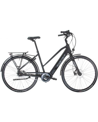 Дамски електрически велосипед SPRINT - E-City Como Plus, 28", 480 mm, черен - 1