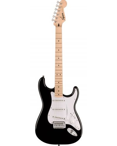 Електрическа китара Fender - Squier Sonic Stratocaster MN, черна - 1