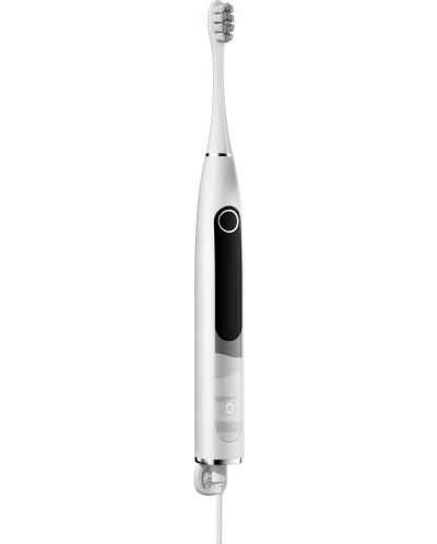 Електрическа четка за зъби Oclean - X10, 1 накрайник, сива - 4