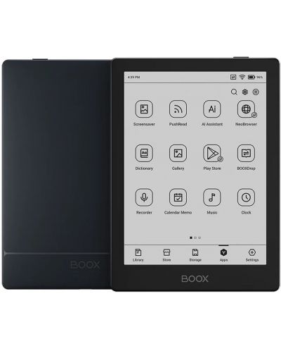 Eлектронен четец BOOX - Go 6, 6'', 2GB/32GB, черен - 1