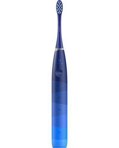Електрическа четка за зъби Oclean - Flow, 1 накрайник, синя - 1