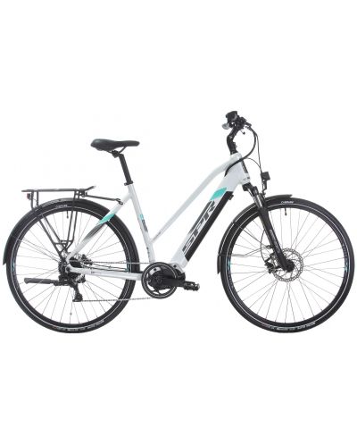 Дамски електрически велосипед SPRINT - Faster Lady, 28", 530 mm, бял - 1
