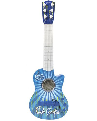 Детска играчка Zhorya - Електрическа китара, синя - 2