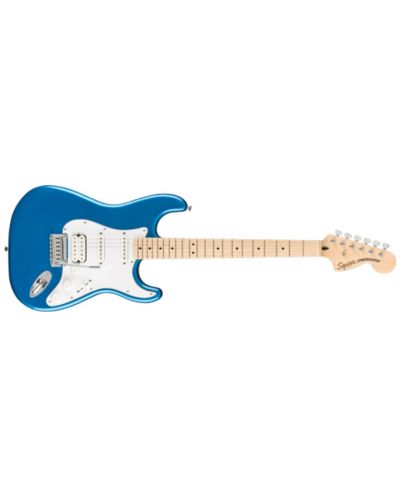 Комплект китара с аксесоари Fender - SQ Affinity Strat Pack MN, Lake Placid Blue - 4
